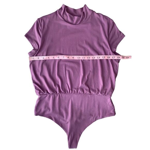 Susana Monaco Mock Neck Thong Bodysuit - Picture 12 of 12